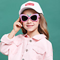 1pcs Kids Unisex Active / Sweet Cartoon Glasses Blue / Purple / Blushing Pink