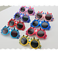 1pcs Kids Unisex Active / Sweet Cartoon Glasses Blue / Purple / Red