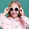 1pcs Kids Unisex Active / Sweet Cartoon Glasses Blue / Purple / Red One-Size