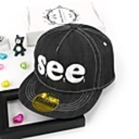 1pcs Kids Unisex Active Black / Blue Geometric Cotton Hats Caps Black / Blue / Light Blue One-Size
