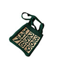 1pcs Kids Unisex Active Black Letter Polyester Bags Black / Blushing Pink / Green One-Size