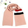 1pcs Kids Unisex Active Black Striped Polyester Scarves Black / Yellow / Blushing Pink One-Size