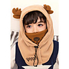 1pcs Kids Unisex Active Cartoon Bow Hats Caps Blue / Red / Blushing Pink