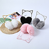1pcs Kids Unisex Active Cartoon Earmuffs Black / Blushing Pink / Gray
