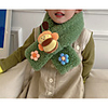 1pcs Kids Unisex Active Cartoon Printing Scarves White / Blue / Red