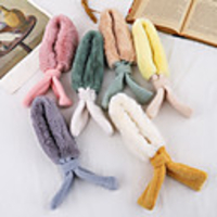 1pcs Kids Unisex Active Cartoon Scarves Yellow / Khaki