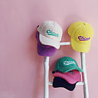 1pcs Kids Unisex Active Solid Colored Bow Hats Caps Black / Purple / Yellow