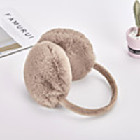 1pcs Kids Unisex Active Solid Colored Earmuffs White / Black / Blushing Pink