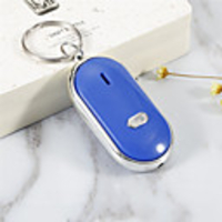 1PCS LED Anti-Lost Key Finder Find Locator Keychain Key Chain Whistle Beep Sound Control Durable Auto Car Styling Car Accessories