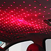 1pcs LED Car Roof Star Night Light Projector Atmosphere Galaxy Lamp USB Decorative Lamp Adjustable Multiple Lighting Effects