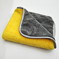 1PCS Microfiber Towel Comfortable GreenGray 4538 cm