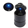 1PCS New LED Light Car Ashtray Garbage Coin Storage Cup Container Cigar Ash Tray Car Styling Universal Size