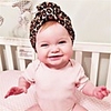 1pcs Newborn / Infant Unisex Active Leopard Cotton Hats Caps Black / Khaki