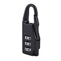 1pcs Security 3 Combination Travel Suitcase Luggage Bag Code Lock Zipper Padlock Jewelry Boxes Tool Chests zinc alloy New