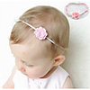 1pcs Toddler / Infant Unisex Active / Sweet Color Block Flower / Floral Style Hair Accessories White / Black / Purple One-Size