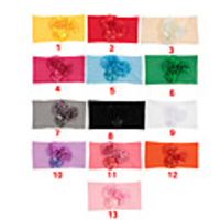 1pcs Toddler / Infant Unisex Active Floral Flower / Floral Style Hair Accessories White / Black / Purple One-Size