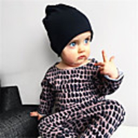 1pcs Toddler / Infant Unisex Active Solid Colored Hats Caps White / Black / Yellow One-Size