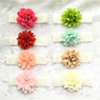 1pcs Toddler / Infant Unisex Sweet Floral Flower / Floral Style Hair Accessories White / Black / Purple One-Size