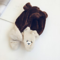 1pcs Toddler Unisex Active Animal Faux Fur Hats Caps White / Blushing Pink / Khaki One-Size