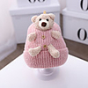 1pcs Toddler Unisex Active Animal Knitted Knitwear Hats Caps Blue / Red / Yellow