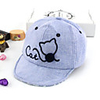 1pcs Toddler Unisex Active Blue Cartoon Cotton Hats Caps Blue / Gray One-Size