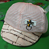 1pcs Toddler Unisex Active Cartoon Embroidery Hats Caps Orange One-Size