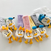 1pcs Toddler Unisex Active Cartoon Faux Fur Scarves Blue / Purple / Yellow
