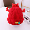1pcs Toddler Unisex Active Cartoon Knitted Knitwear Hats Caps Blue / Red / Yellow