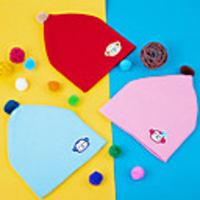 1pcs Toddler Unisex Active Cartoon Knitted Roman Knit Hats Caps Blue / Red / Blushing Pink