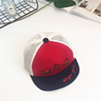 1pcs Toddler Unisex Active Letter Embroidered Hats Caps Red / Blushing Pink / Beige One-Size