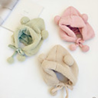 1pcs Toddler Unisex Active Solid Colored Bow Hats Caps Blue / Blushing Pink / Orange