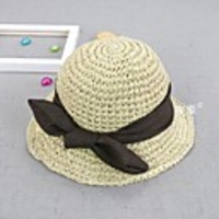 1pcs Toddler Unisex Active Solid Colored Braided Hats Caps Black / Camel / Beige One-Size