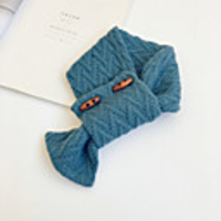 1pcs Toddler Unisex Active Solid Colored Faux Fur Scarves Blue / Yellow / Blushing Pink One-Size