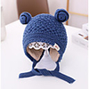 1pcs Toddler Unisex Active Solid Colored Knitted Acrylic Hats Caps Blue / Yellow / Blushing Pink One-Size