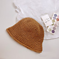 1pcs Toddler Unisex Active Solid Colored Knitted Roman Knit Hats Caps Blue / Yellow / Orange One-Size