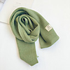 1pcs Toddler Unisex Active Solid Colored Knitwear Scarves Blue / Red / Yellow One-Size