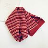 1pcs Toddler Unisex Active Striped Knitwear Scarves Blue / Red / Yellow One-Size