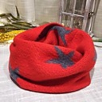 1pcs Toddler Unisex Sweet Black / Red Geometric Roman Knit Scarves Black / Blue / Red One-Size