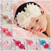 1pcs Toddler Unisex Sweet Floral Flower / Floral Style Hair Accessories White / Black / Blue One-Size
