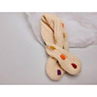 1pcs Toddler Unisex Sweet White / Blue / Red Polka Dot Acrylic Scarves White / Blue / Red One-Size
