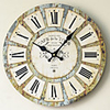1pcs Wall Sticker Clock Home Restaurant Decoration Clock Personality Solid Wood Mute