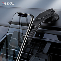 1Set Universal Cell Phone Holder for Car Solid Durable Car Phone Holder Mount Dashboard Long Arm Strong Suction 720 Degree Cell Phone Car Mount Thick Case Magnetic miniinthebox