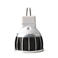 1W-1-LED 12V MR16 LED Light Bulb - Blue