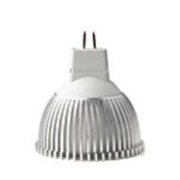 1W-1-LED 12V MR16 LED Light Bulb - Green