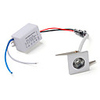 1W 100LM 3500K Warm White LED Ceiling Lamp Down Light with LED Driver (AC 85~265V)