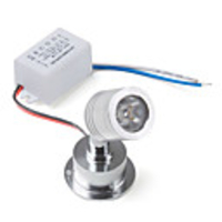 1W 100LM 3500K Warm White LED Ceiling Lamp Down Light with LED Driver (AC 85~265V)