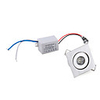 1W 100LM 3500K Warm White LED Ceiling Lamp Down Light with LED Driver (AC 86~265V)