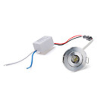1W 100LM 3500K Warm White LED Ceiling Lamp Down Light with LED Driver (AC 86~265V)