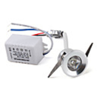 1W 100LM 6500K White LED Ceiling Lamp Down Light with LED Driver (AC 85~265V)