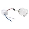 1W 40LM Red Light Cylindrical Crystal LED Ceiling Bulb (85-265V)
